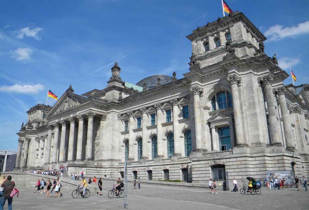 El Reichstag- Parlamento alemán de Berlín